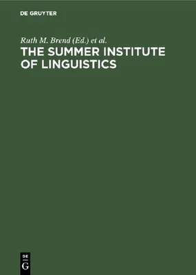 Produktbild von The Summer Institute of Linguistics