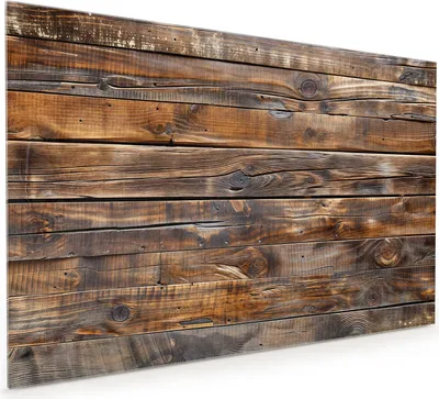 Produktbild von Küchenrückwand Spritzschutz Glas mit Motiv Holzmaserung 40 x 40 cm