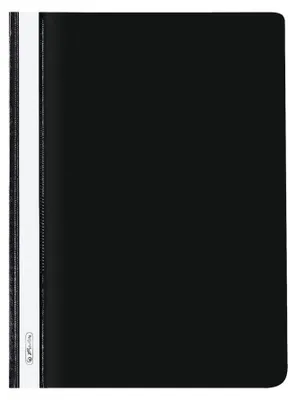 Obrázek produktu pro Složky Herlitz, formát A4, plast, černé barvy, 10 kusů