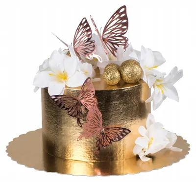 Produktbild von Rubicello Tortenunterlage Kuchenplatte rund 30cm gold