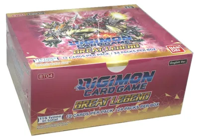 Produktbild von Digimon Card Game - Great Legend Display - Englisch