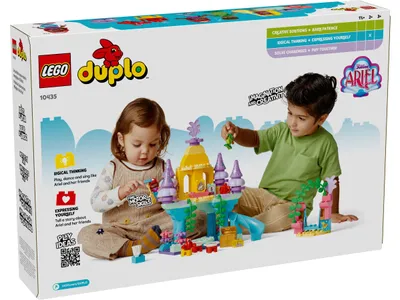 Produktbild von LEGO Duplo Magiczny podwodny pałac Arielki 10435