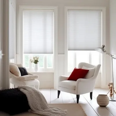 Produktbild von Plissee Klemmfix - Weiß 90cm x 130 cm - Sichtschutz Sonnenschutz - ohne Bohren für Fenster & Tür