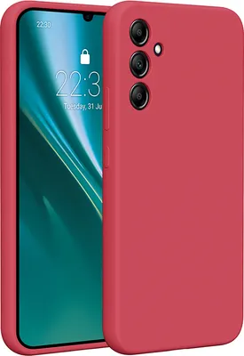 Produktbild von Etteri Silikonhülle für Samsung Galaxy A34 5G Handyhüllen Himbeere