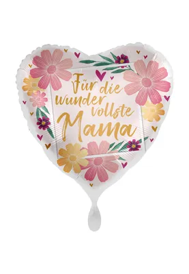 Produktbild von Wundervollste Mama Folienballon 43cm