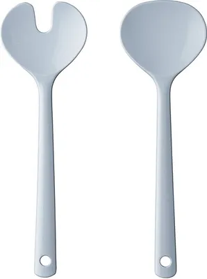 Produktbild von Salatbesteck Synthesis klein 2-teilig - Nordic blue