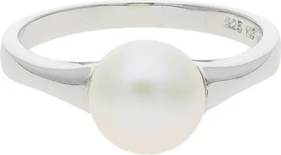 Produktbild von Ring Silber 925 Süßwasser Zuchtperle JL10-07-2788 JuwelmaLux Größe 54