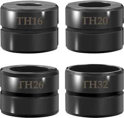 Productafbeelding van Persbekken TH16TH32 TH-contour voor 16 mm, 20 mm, 26 mm, 32 mm, Vus krimpbekken voor handpers rod + wisselbek