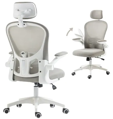 Produktbild von Vinsetto Bürostuhl Ergonomisch Schreibtischstuhl mit Wippfunktion Kopfstütze