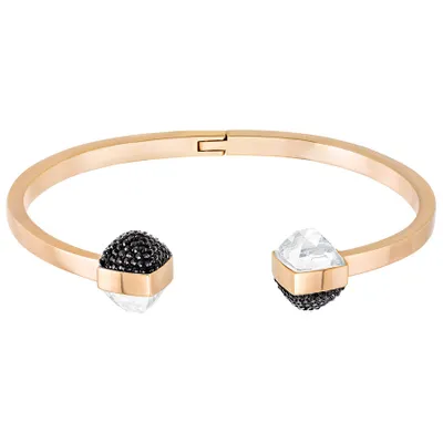 Produktbild von Swarovski GLANCE:ARMREIF OP CRY/JET/ROS M  5254011