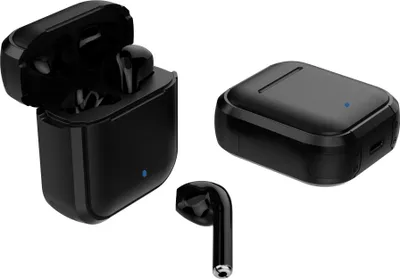 Immagine prodotto di INF Auricolari Bluetooth 5.4 con custodia di ricarica - Suono coinvolgente Nero