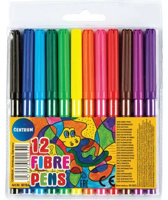 Produktbild von Flamastry 12 kolorów Zoo