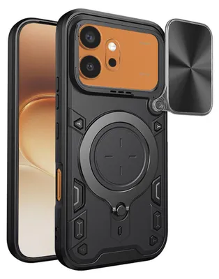 Produktbild von Techsuit – CamGuard Pro Hülle mit Kameraschutz für Honor 600 / 600 Pro – schwarz