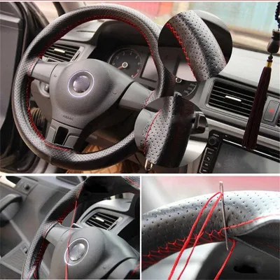 Obrázok produktu pre Našívateľný poťah na volant čierny