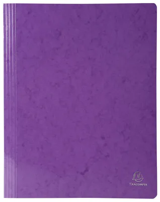 Productafbeelding van Exacompta, 25x, chemisépapier, gestructureerd, 355gm2, A4, paars, artikelnummer 380812B