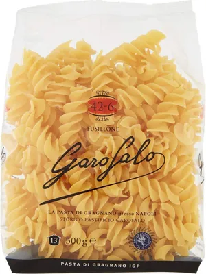 Produktbild von 10x Fusillone N. 42-6 Neapolitanische Hartweizengrieß Packung mit 500g Pasta IGP + Italian Gourmet polpa 400g
