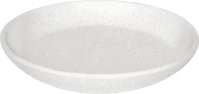 Productafbeelding van Keramische decoratieve schaal, diameter 15 cm, mat wit