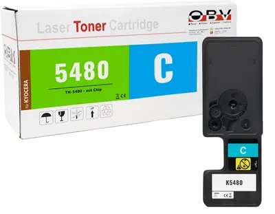 Produktbild von Kyocera TK-5480 kompatibler Toner Cyan - MA2101cfx MA2101cwfx PA2101cx