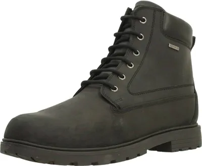 Zdjęcie produktu dla Geox męskie buty U AKIM ABX, czarne, skórzane, ocieplane, wodoodporne. Rozmiar 44