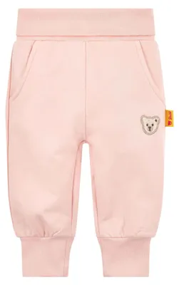 Produktbild von Steiff Jogginghose EU Größe 80 Silver pink, Sweatpants aus Baumwolle, Sport- und