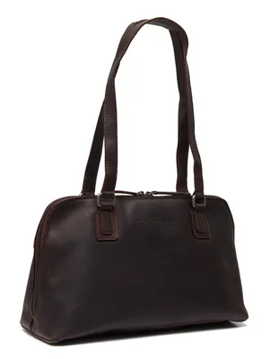 Image de The Chesterfield Brand Cuir sac à main sac à épaule Santorini Shoulderbag Brown brun