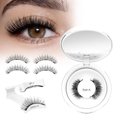 Immagine prodotto di Ciglia magnetiche con applicatore, senza colla, riutilizzabili, set A9