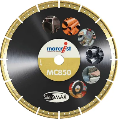 Produktbild von MARCRIST Diamant-Trennscheibe Multi-Cutter MC850 SilentMax 125 x 22,2 mm