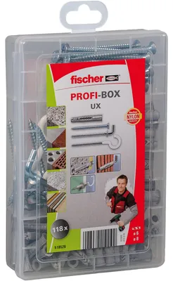 Immagine prodotto di Fischer 518526 vite di ancoraggio / tassello 77 pz. kit vite e tassello