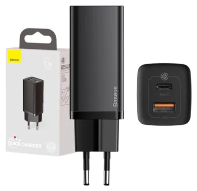 Obrázok produktu pre Baseus CCGAN2L-B01, Vnútorný, AC, 20 V, Čierna