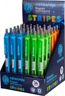 Image de Stylo automatique Stripes (36pcs) ASTRA
