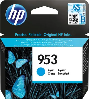 Produktbild von HP 953 Cyan Tintenpatrone 10ml