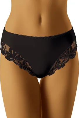 Produktbild von Wolbar Reizvoller Damen Maxi-Slip Mit HoherTaille Lara WB10, Schwarz, XL
