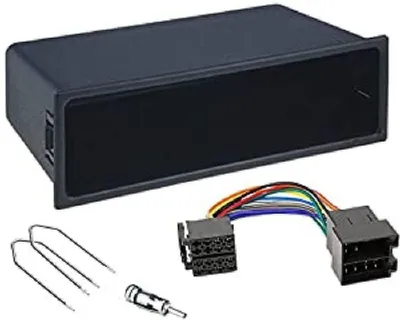 1 DIN Radiopaneel mit Antennenadapter für Peugeot, Citroen, Fiat