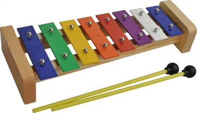 Produktbild von Steinbach Glockenspiel 8 bunte Klangplatten diatonisch