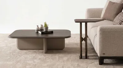 Image de Ensemble de salon : table d'appoint, table basse. Pratique, de haute qualité, design moderne