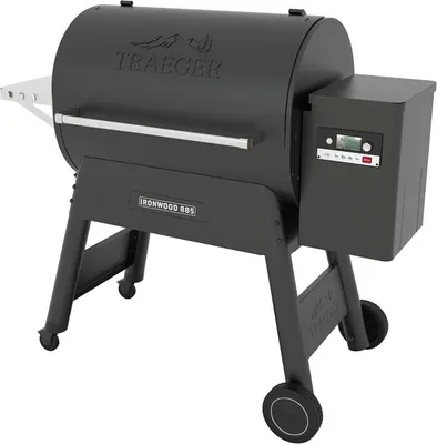 Image de Traeger Ironwood 885, barbecue, granulés, intérieur, 2 zones, 260 °C, 5709 cm²