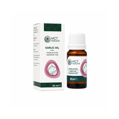 Produktbild von Knoblauchöl 20 ml – aromatisches Speiseöl für Salate, Dressings, Marinaden