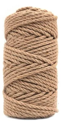 Immagine prodotto di Tessuto di juta, spessore 5 mm - Rotolo da 50 metri - Fibra naturale - Ecologico - Ideale per giardinaggio, decorazioni e lavori manuali