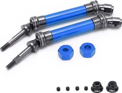 Obrázek produktu pro CVD -Stahl -Heckantriebswelle für Traxxas Slash Rustler VXL 4x4 4WD 1/10 RC Carblue