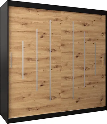 Produktbild von Kleiderschrank, Schiebetürenschrank Schlafzimmer, Schrank YORK 200 cm