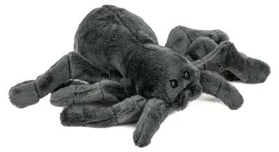 Produktbild von Kuscheltier Vogelspinne schwarz 20 cm Plüschspinne