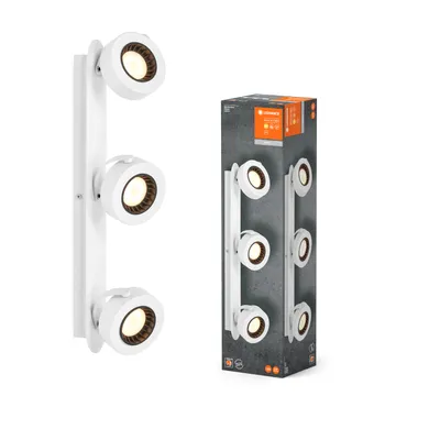 Imagen del producto de Lámpara LED De Techo Decoración 3 Spot Venus Blanco 16W 1500lm Cálido Orientable