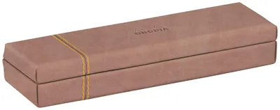 Imagen del producto de Rhodia Rhodiarama, estuche para bolígrafos de cuero sintético, 21x5,5x3 cm - Rosenholz 194513C