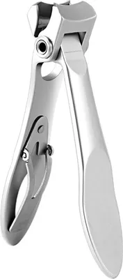 Produktbild von INF Edelstahl Fingernagelknipser mit Lederetui