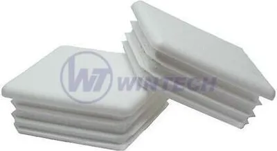 Obrázek produktu pro Zátka do jeklu čtvercová 60x60mm, bílá / balení 50 ks