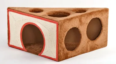 Produktbild von Katzenhöhle Chipsy, Farbe:braun