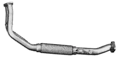 Produktbild von VEGAZ Abgasrohr Auspuffrohr für FIAT PUNTO (176) Vorne FTR-183