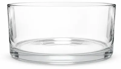 Produktbild von Aspol Scentra Kerzenglas N10 077 Transparent, niedriger Zylinder, 650 ml, Ø 13,5 × 7,5 cm, 1 Stück