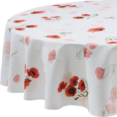 Produktbild von Erwin Müller Tischdecke rot rund: 160 cm Ø
