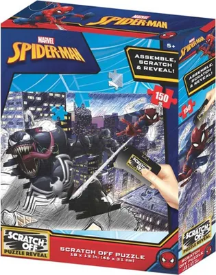Produktbild von Prime 3d Marvel Spiderman Vs Venom Puzzle 150 Stücke Silber Silber One Size